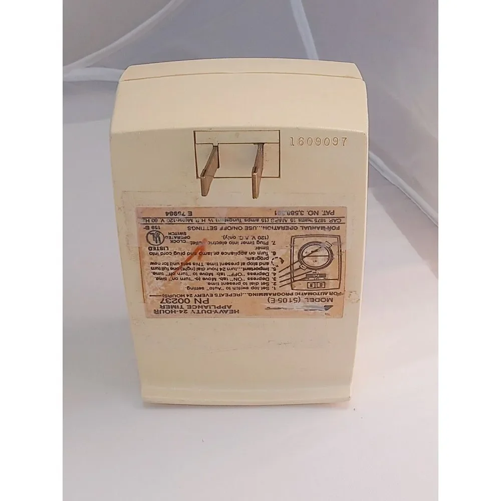 4 - Vintage Kmart Heavy Duty Appliance Timer 24-Hour Model 5105‎